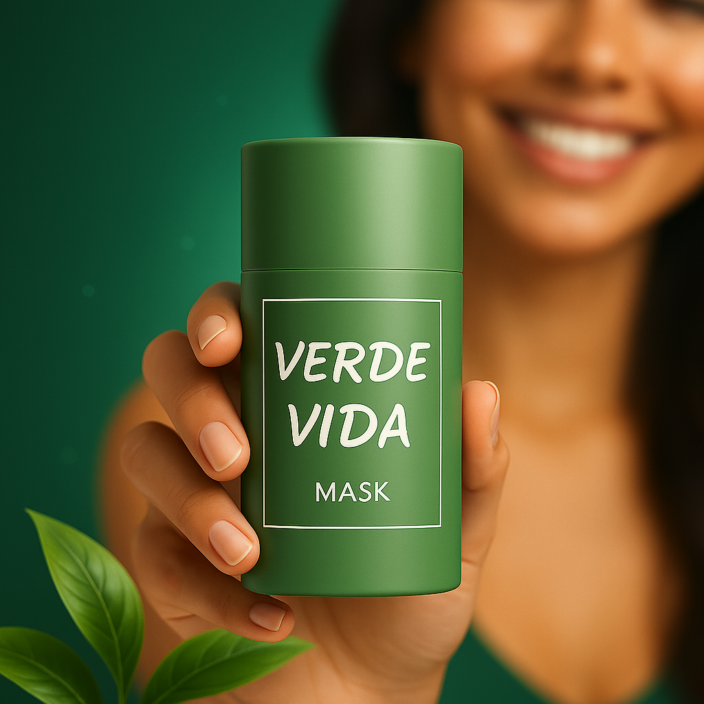 VerdeVida™ I Mascarilla Rejuvenecedora de Té Verde