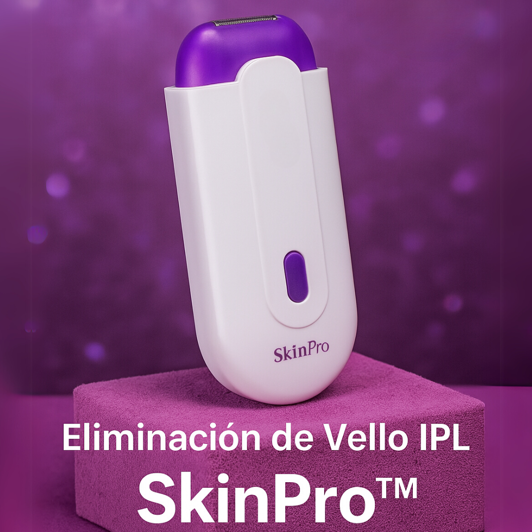 SkinPro™ - Depiladora Eléctrica Laser con Luz LED Indolora