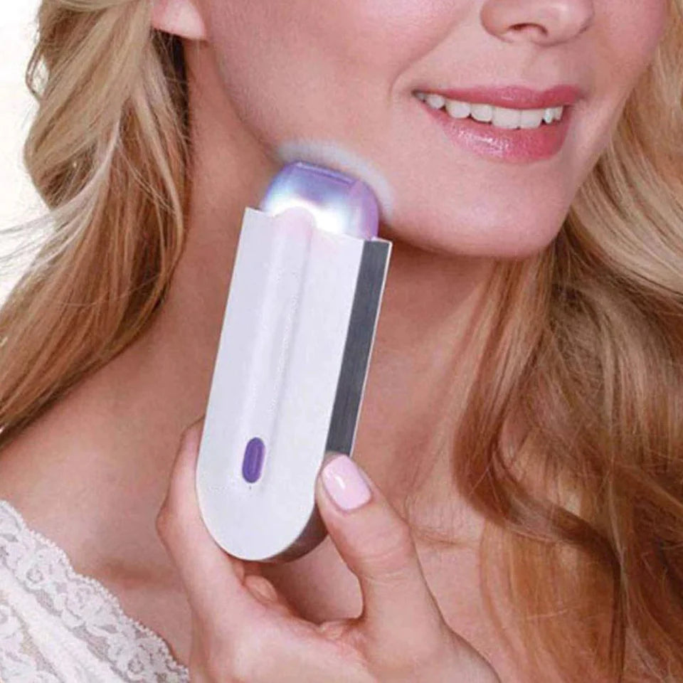 SkinPro™ - Depiladora Eléctrica Laser con Luz LED Indolora