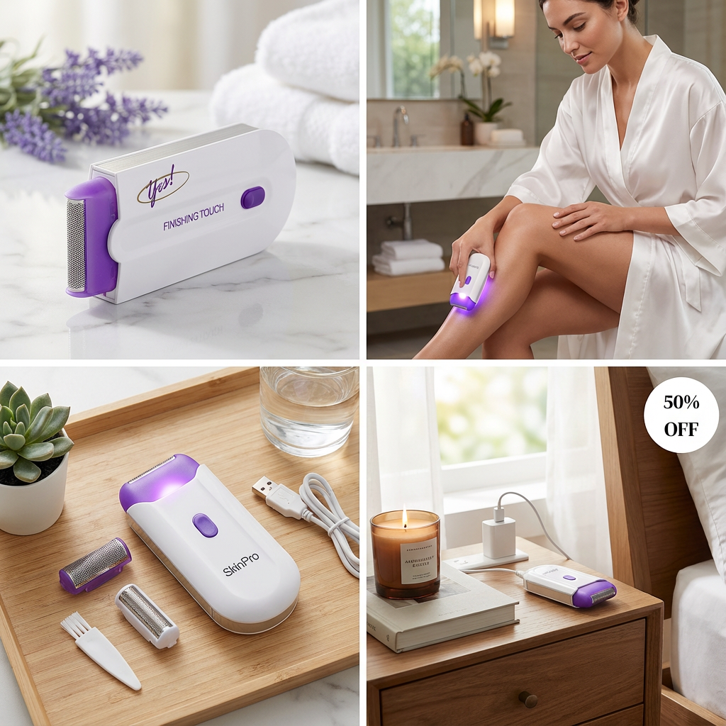 SkinPro™ I Depiladora Eléctrica Laser