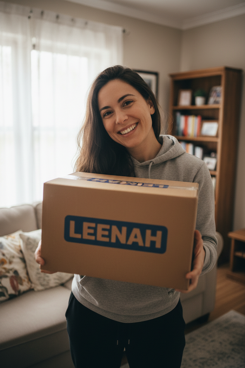 Selfie cliente LEENAH 1